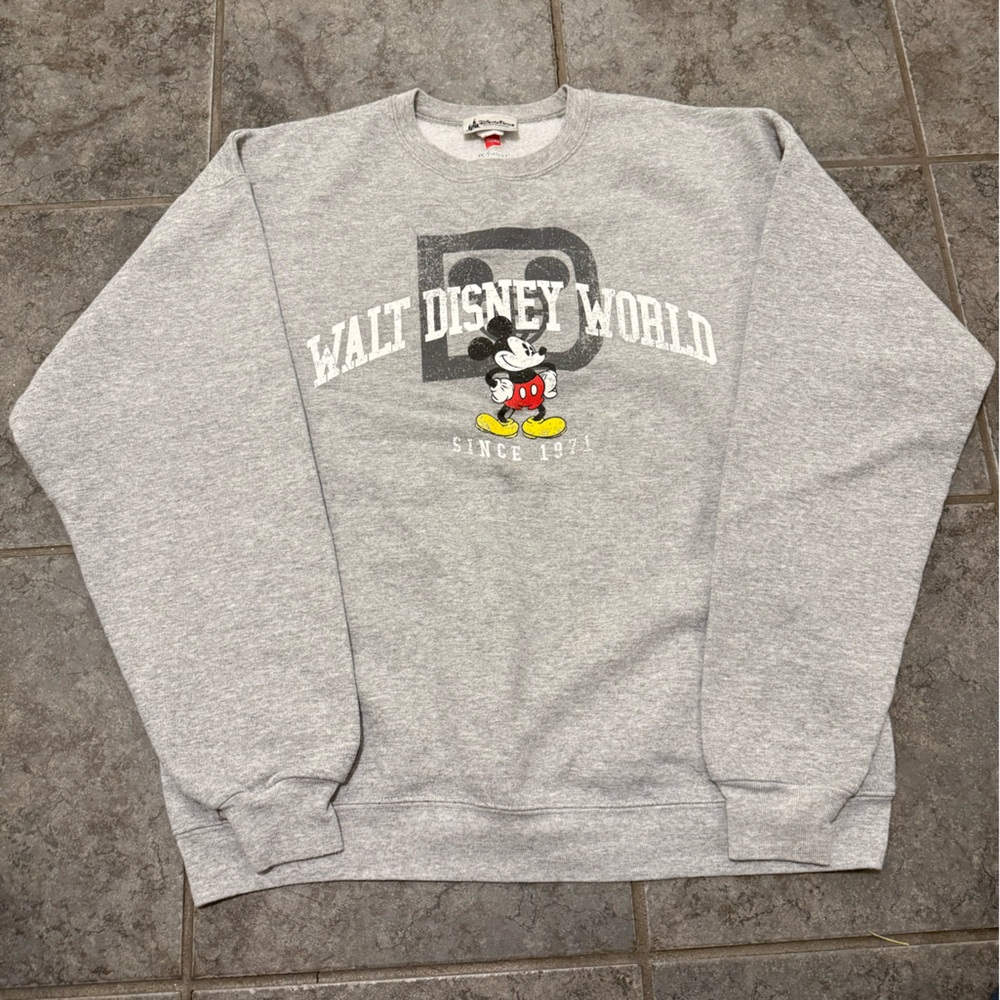 Disney Parks Gray Sweatshirt